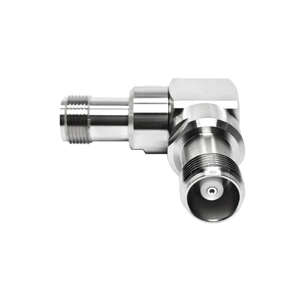 Hochwertiger rechtwinkliger HN-Buchse auf HN-Buchse-Adapter, HF-Koaxial-Hochspannungssteckverbinder