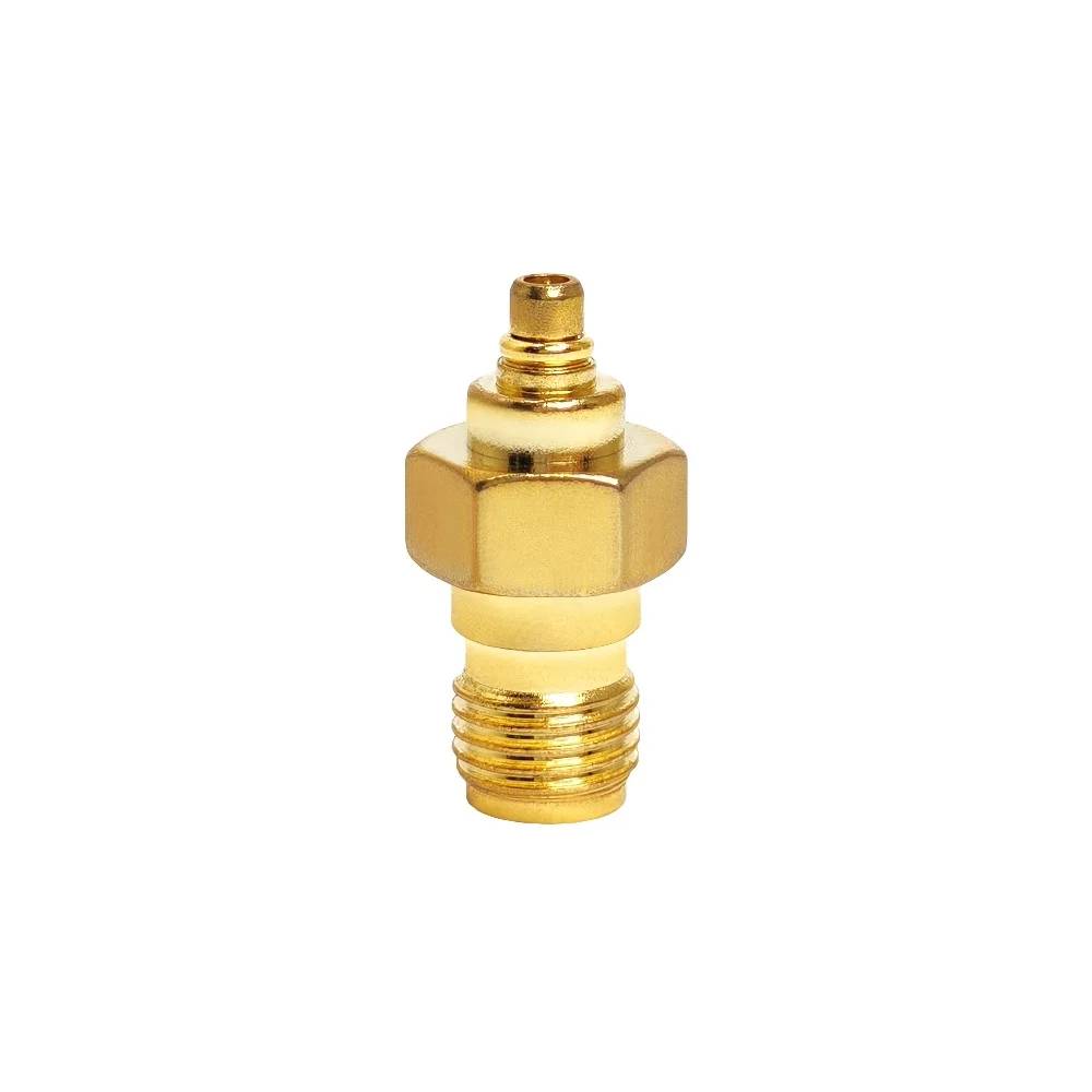 WSARK RF vergoldeter MMCX-Stecker auf SMA-Buchse