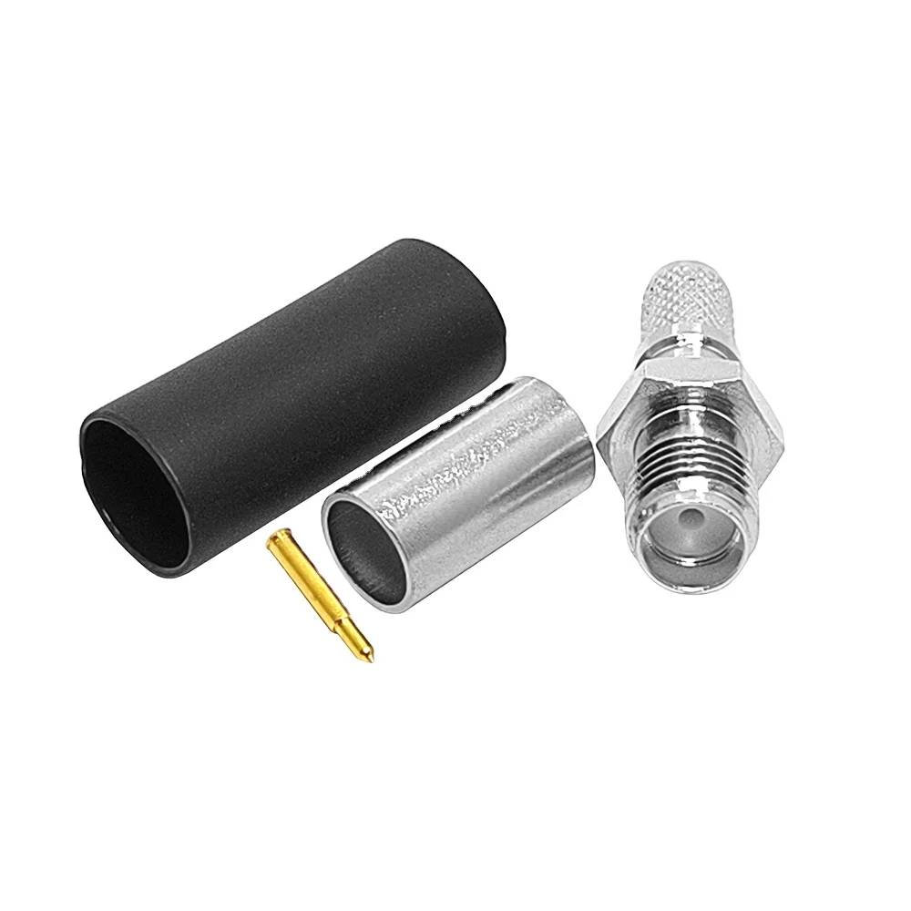 Neupreis für Kfz-Steckverbinder, RPSMA-Buchse, Crimp-HF-Stecker, 195-Kabel, HF-Koax-Koaxialstecker für die Industrie