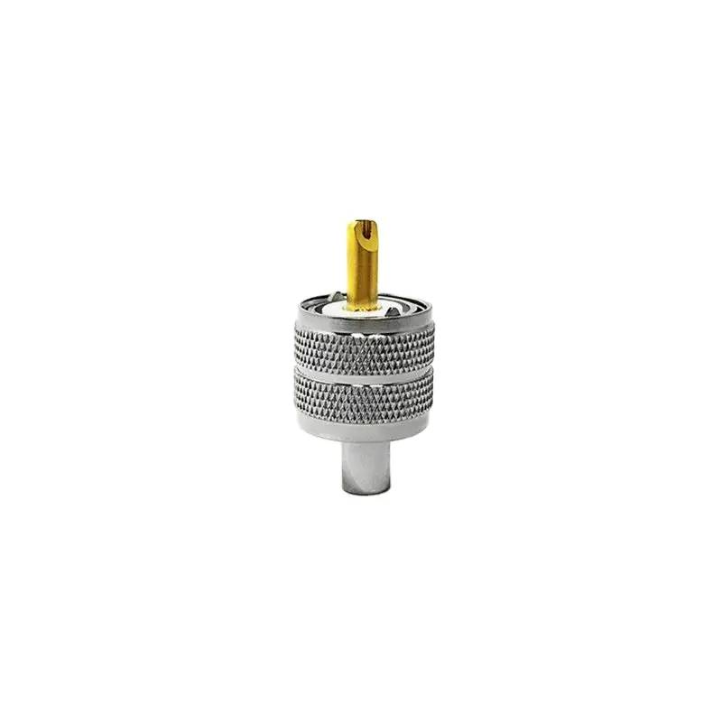 UHF-Stecker PL259 Crimp-Stecker für RG58 RG142 LMR185 LMR200 Koaxialkabel