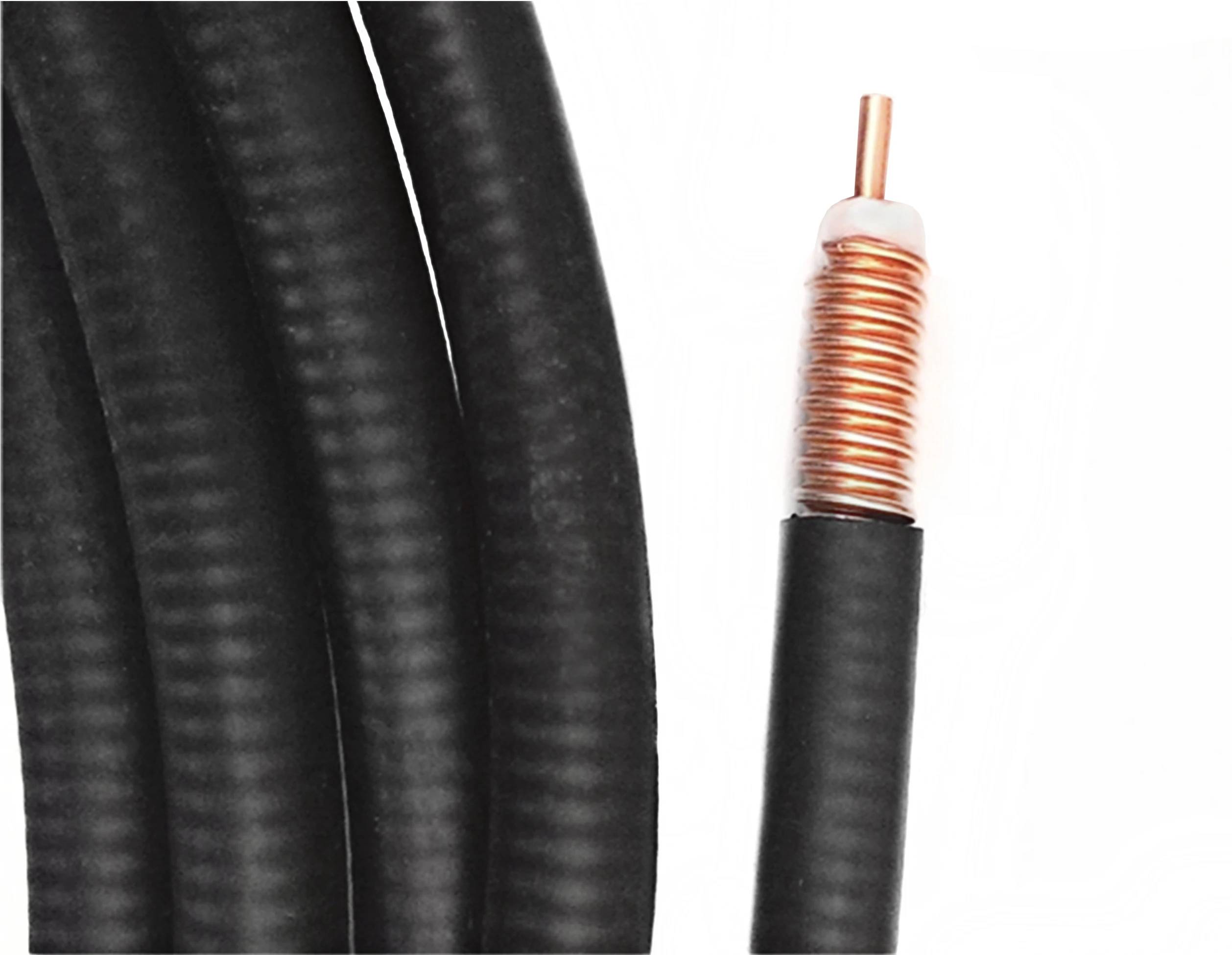 Low Loss Copper PTFE  FRS RFS 1/2\" 50 Ohm Superflex Coaxial Cable for 5G Small Base Station