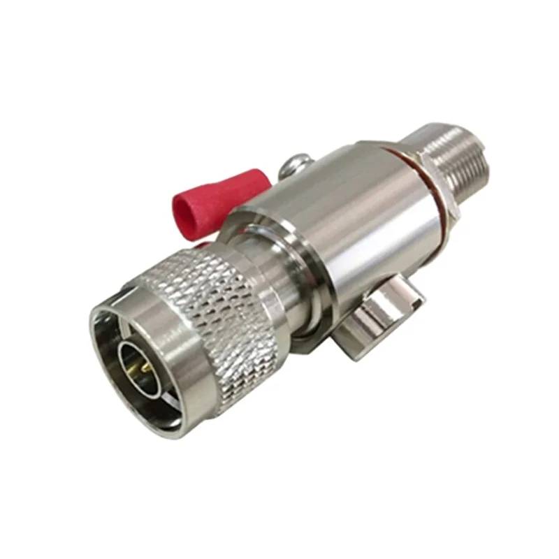 6GHz N-Type N Male N Female Coaxial Surge Arrester Device Bulk Supply Lightning Protection & Earthing Bulkhead Protector