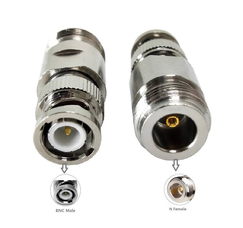 BNC-Stecker auf N-Buchse: Essentieller HF-Koaxial-Konverter