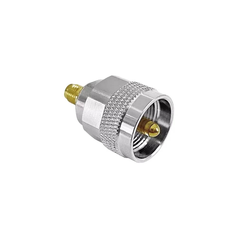 UHF-Stecker auf SMA-Buchse, HF-Adapter für Antennen-Radio-Router-Verbindung