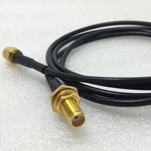 Factory Supply Coaxial Copper Connector N Male/Female to SMA Male/Female Low Loss RG58 Cable Assembly with PVC Jacket