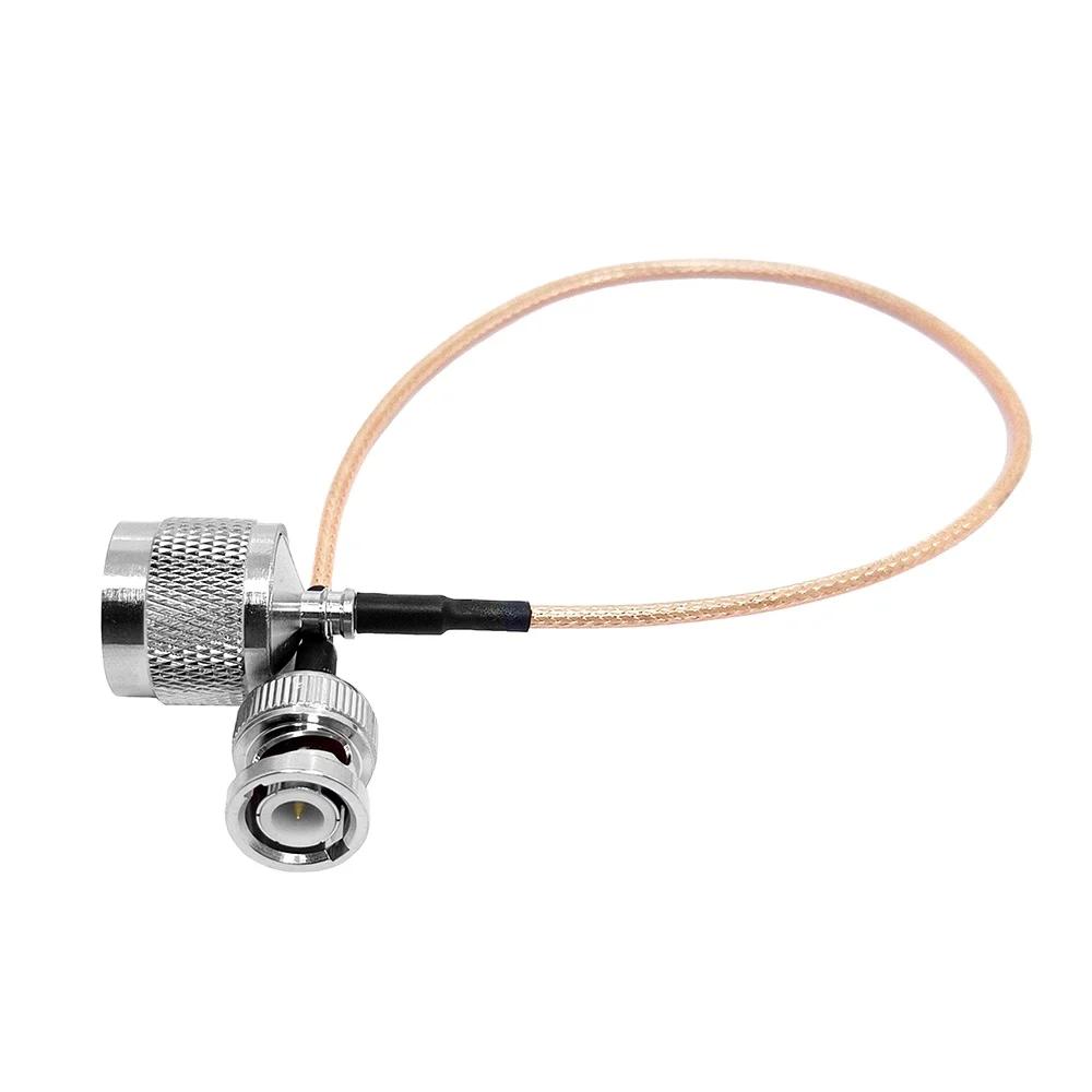 Factory Supply N Type Male Plug to BNC Male Plug for RG316 RG-316 RF Pigtail Jumper Extension Cable Assembly